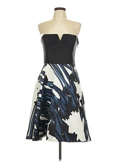 Pre-owned Halston Heritage Cocktail Dress In Black