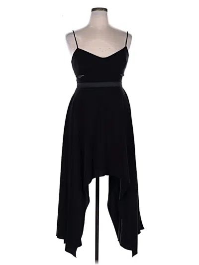 Pre-owned Halston Heritage Cocktail Dress In Black