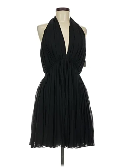 Pre-owned Halston Heritage Cocktail Dress In Black
