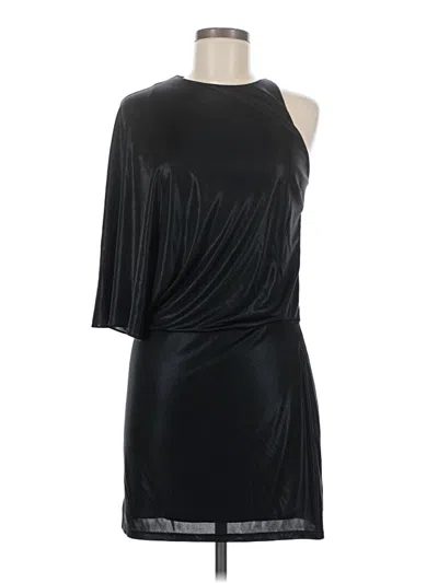 Pre-owned Halston Heritage Cocktail Dress In Black