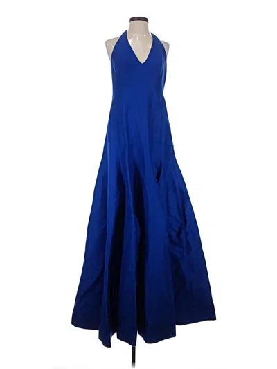 Halston Heritage Cocktail Dress In Blue