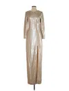 Halston Heritage Cocktail Dress In Gold