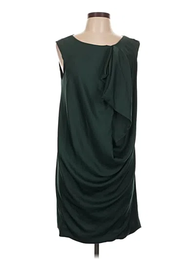 Pre-owned Halston Heritage Cocktail Dress In Green