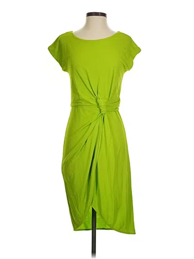 Pre-owned Halston Heritage Cocktail Dress In Green