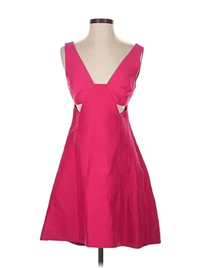 Halston Heritage Cocktail Dress In Pink