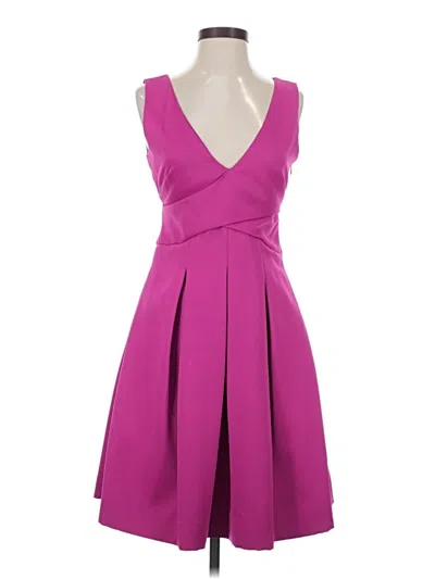 Pre-owned Halston Heritage Cocktail Dress In Pink