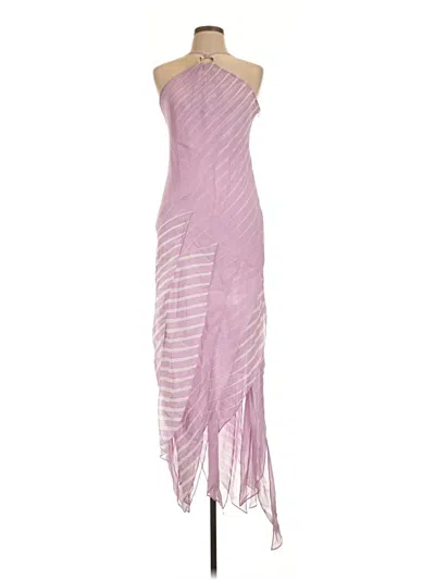 Pre-owned Halston Heritage Cocktail Dress In Pink