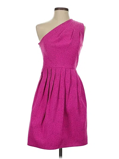 Pre-owned Halston Heritage Cocktail Dress In Purple