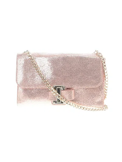 Pre-owned Halston Heritage Crossbody Bag In Gold