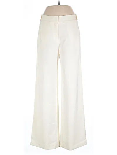 Pre-owned Halston Heritage Dress Pants In Ivory