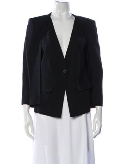 Pre-owned Halston Heritage Evening Jacket In Gray