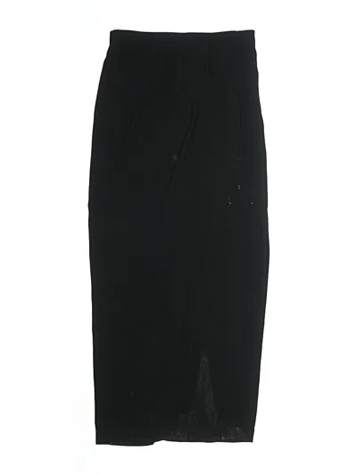 Pre-owned Halston Heritage Formal Skirt In Black