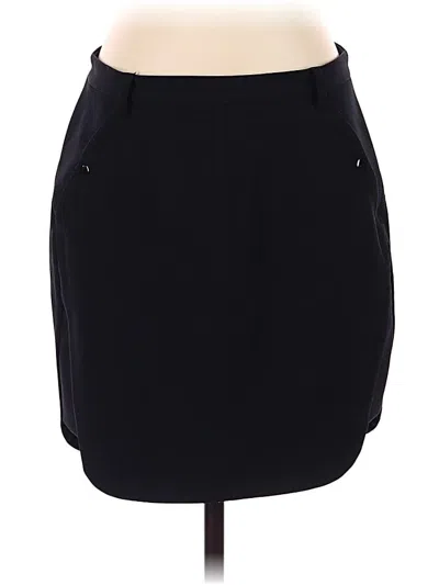 Pre-owned Halston Heritage Formal Skirt In Black