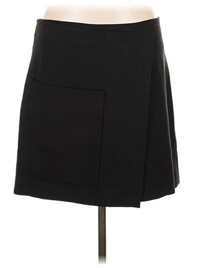 Pre-owned Halston Heritage Formal Skirt In Black