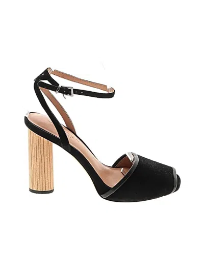 Pre-owned Halston Heritage Heels In Black