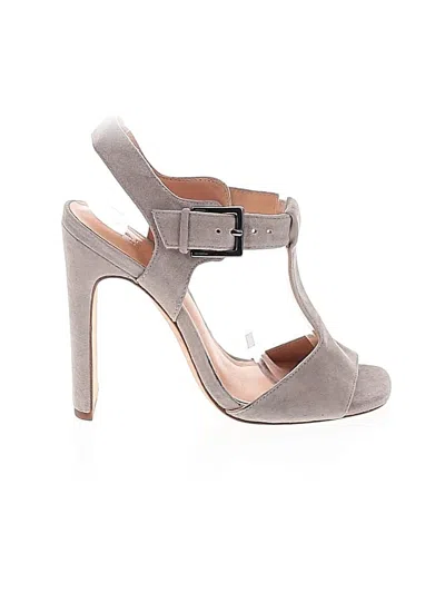 Pre-owned Halston Heritage Heels In Gray
