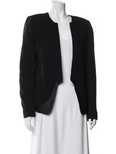 Pre-owned Halston Heritage Jacket In Black