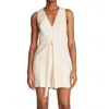 Halston Heritage Jordan Crepe Romper In Buff In Multi