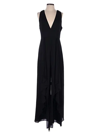 Pre-owned Halston Heritage Jumpsuit In Black