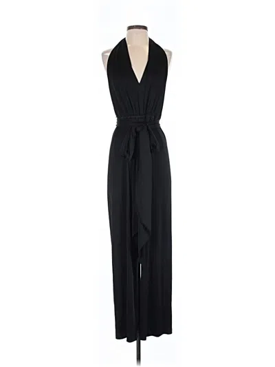 Pre-owned Halston Heritage Jumpsuit In Black