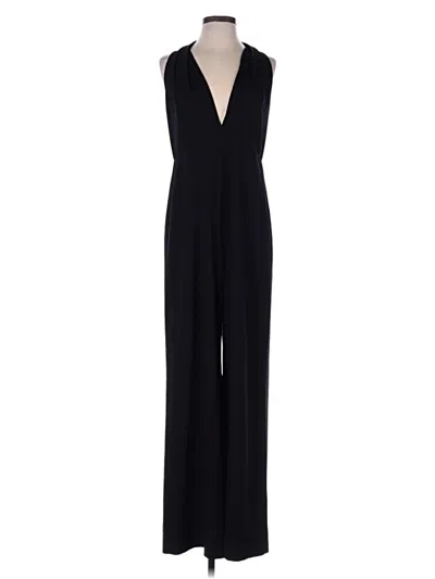 Pre-owned Halston Heritage Jumpsuit In Black
