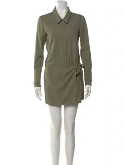 Pre-owned Halston Heritage Jumpsuit In Green