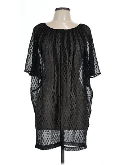 Pre-owned Halston Heritage Kimono In Black