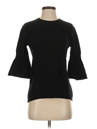 Pre-owned Halston Heritage Pullover Sweater In Black