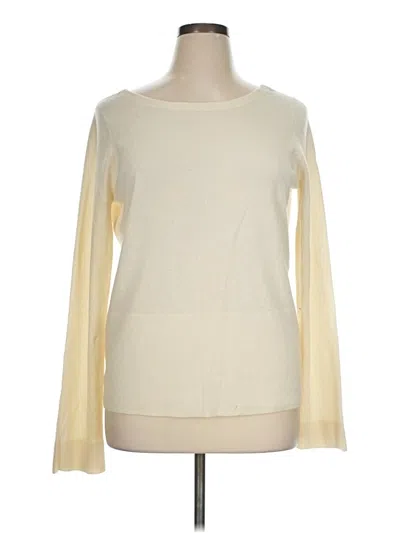 Halston Heritage Pullover Sweater In Ivory