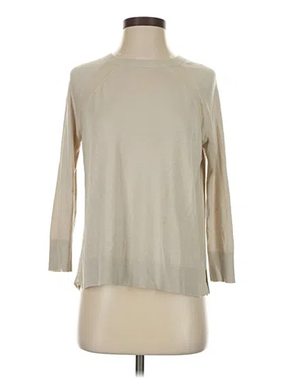 Pre-owned Halston Heritage Pullover Sweater In Tan