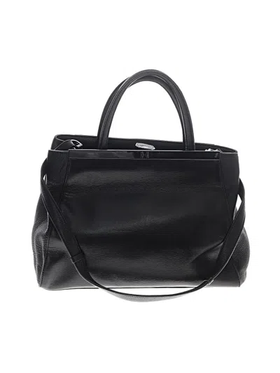 Pre-owned Halston Heritage Satchel In Black