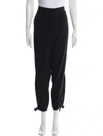 Pre-owned Halston Heritage Skinny Leg Pants In Black