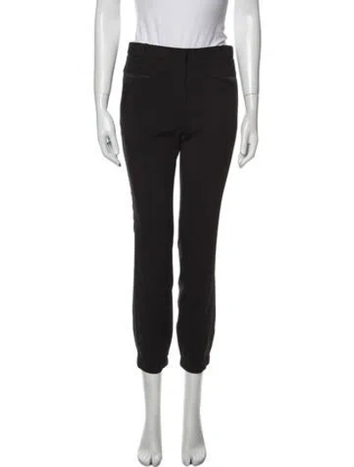 Pre-owned Halston Heritage Skinny Leg Pants In Black