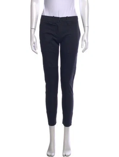 Pre-owned Halston Heritage Skinny Leg Pants W/ Tags In Blue
