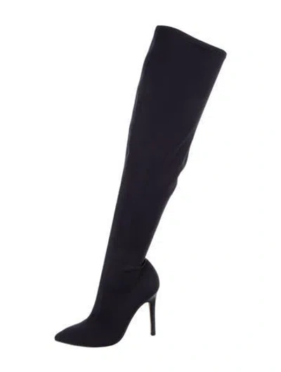 Pre-owned Halston Heritage Sock Boots In Multi