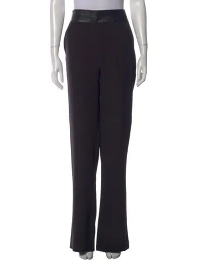 Pre-owned Halston Heritage Wide Leg Pants W/ Tags In Black