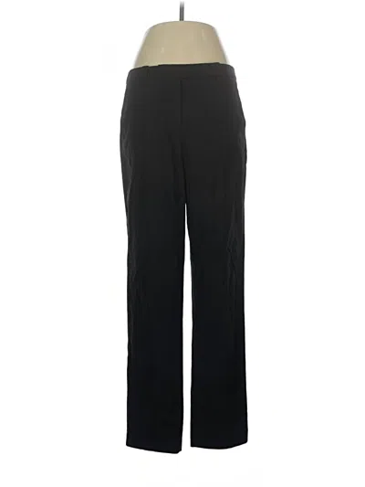 Pre-owned Halston Heritage Wool Pants In Black