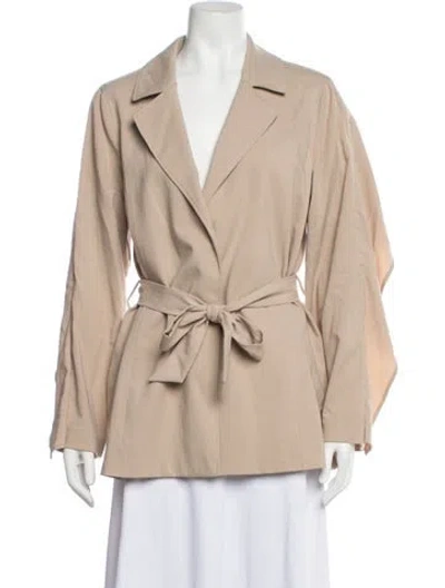 Pre-owned Halston Jacket In Neutrals
