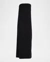 Halston Jacqueline Layered Strapless Crepe Jumpsuit In Black