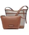 Halston Jagger Medium Bucket Bag In Multi