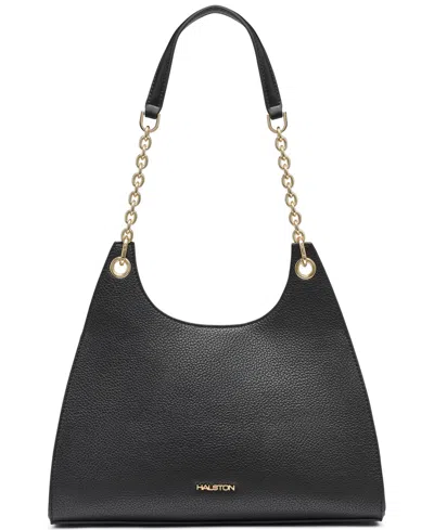 Halston Janis Mini Hobo Bag In Black