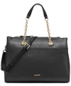 Halston Janis Mini Satchel Bag In Black