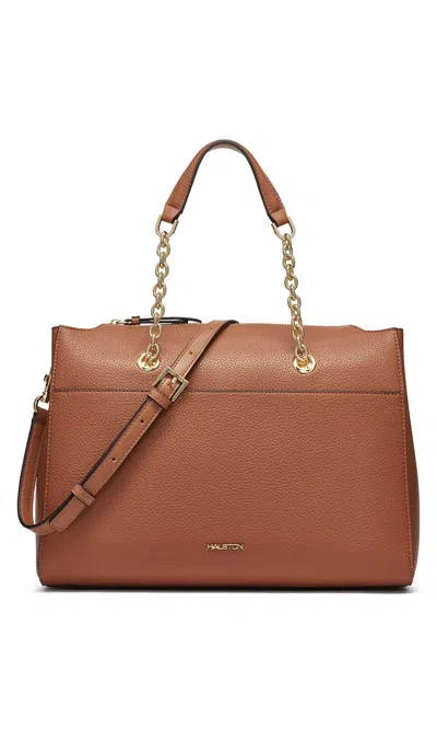 Halston Janis Satchel Bag