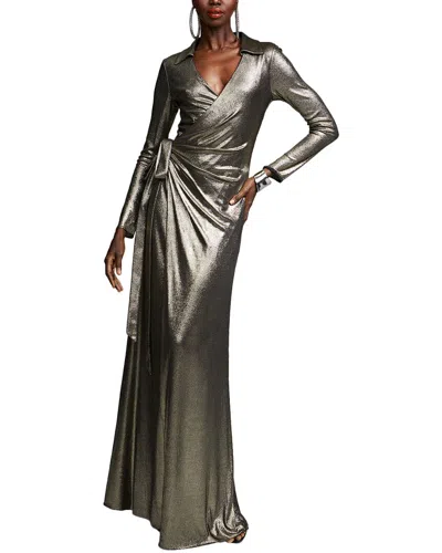 Halston Jira Gown In Gray