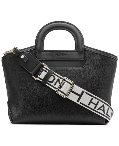 Halston Joni Medium Crossbody Bag In Black