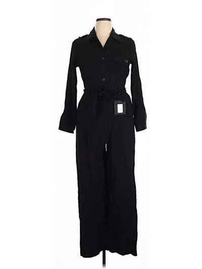 Pre-owned Halston Jumpsuit In Black