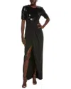 HALSTON HALSTON KEAGAN GOWN