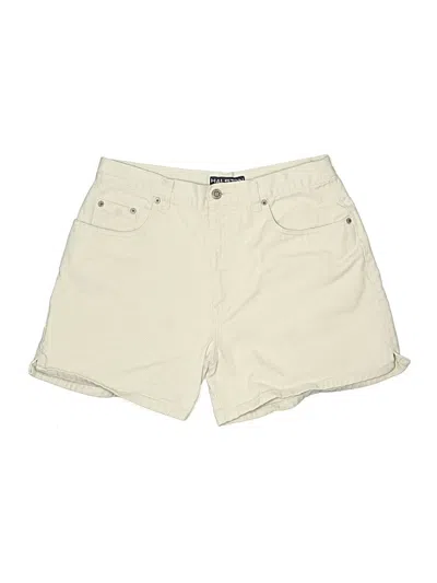 Pre-owned Halston Khaki Shorts In White