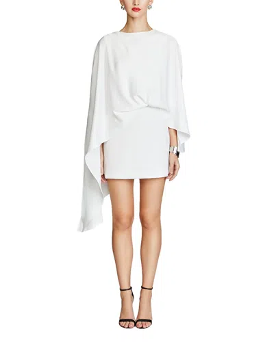 Halston Laure Mini Dress In 1685-ivory