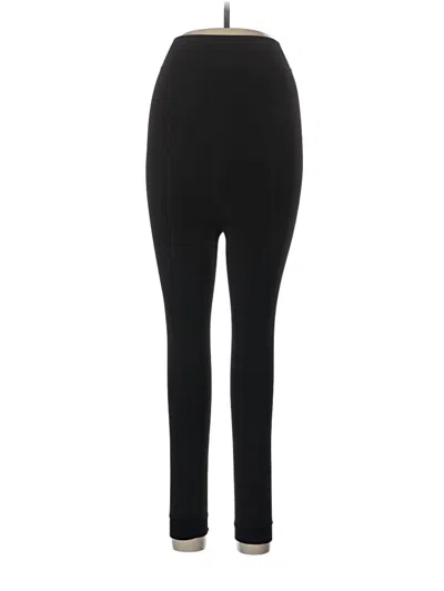 Pre-owned Halston Leggings In Black